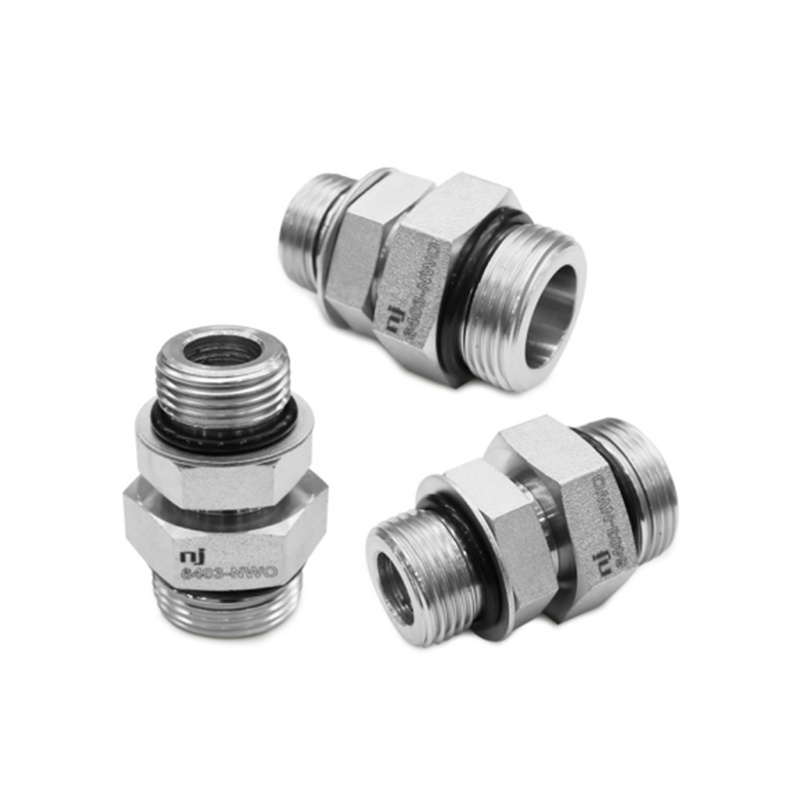 SAE Standard O-ring Boss hydrauliske adaptere i kulstof og rustfrit stål - Holdbare og højtryks