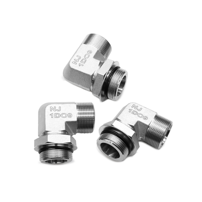 SAE Standard O-ring Boss hydrauliske adaptere i kulstof og rustfrit stål - Holdbare og højtryks